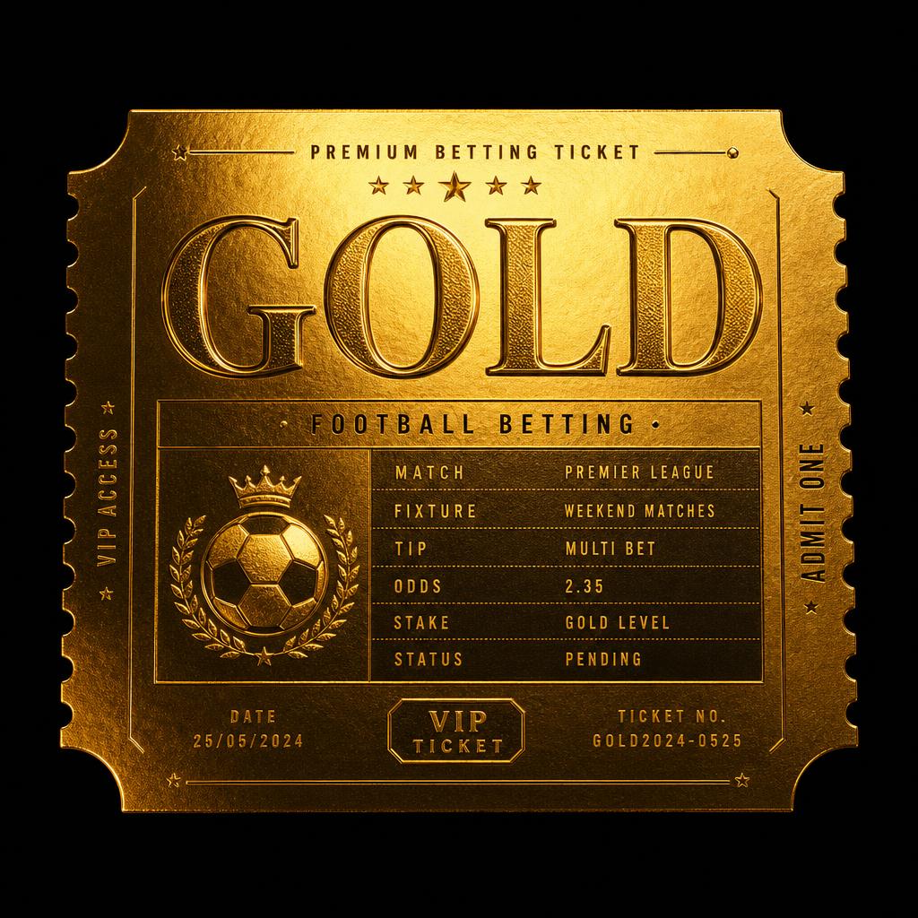 BILHETE DOURADO